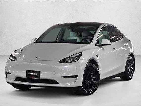 TESLA MODEL Y 2021 5YJYGAEE8MF212208 image TESLA MODEL Y 2021 5YJYGAEE8MF212208 image